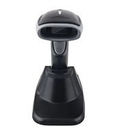 Escáner de código de barras de código QR 2D inalámbrico Compatible con Windows, Apple, computadoras Android Linux y sistemas POS Escáner de código de barras inalámbrico 2,4G