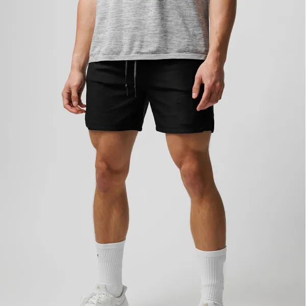 Mens thể thao mặc tùy chỉnh nhanh chóng khô 2 trong 1 tập thể dục Polyester nén Activewear người đàn ông của thể thao phòng tập thể dục chạy quần short