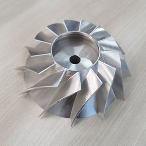 Fabricante de Impulsores de Acero Inoxidable Mecanizados por CNC para Bombas Centrífugas, Compresores y Sopladores, Pieza de Mecanizado Personalizada de 5 Ejes No Estándar - Product Image 2
