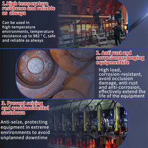 Composto Antiaderente de Cobre LB8008 Lubrificante Anti-Alumínio Resistente a Altas Temperaturas Padrão C5-A 85g - Product Image 3