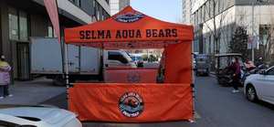 Gazebo Luar Ruangan Lapis Ganda Aluminium Oxford Polyester yang Dapat Disesuaikan 3x3 10x10 Tenda Pameran Dagang Acara Olahraga - Product Image 4