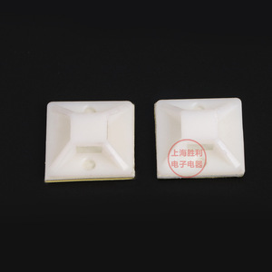 Soporte Adhesivo Autonómico para Cables 30x30mm PVC Gestión de Cables Industriales - Product Image 2