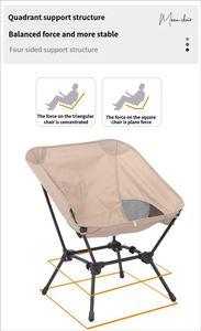 Silla Plegable Compacta de Metal para Exteriores, Playa o Camping, con Logotipo Personalizable - Product Image 3