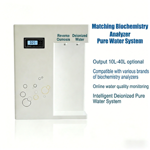 Système de purification d'eau pure de laboratoire FT-DI40-UV Type II, grande capacité, sur pied, avec osmose inverse (RO) et osmose inverse inverse (DI) - Product Image 4