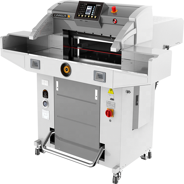 Гидравлический запрограммированный бумажный Гильотинный нож BOWAY 520 мм