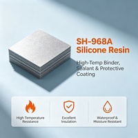 Resin Silikon SH-968A Tahan Panas Isolasi Tinggi Langsung dari Pabrik untuk Pelat Mika Kaku & Perekat Refraktori