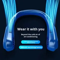 D03 Portable USB Rechargeable ventilateur de refroidissement par Air sans lame haute qualité 5 vitesses affichage numérique longue durée de vie de la batterie plastique domestique