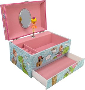 Cute Design High Quality Wooden Jewelry <b>Box</b> Storage Exclusive <b>for</b> <b>Girls</b> - Product Image 1
