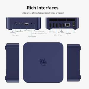 Beelink <span class=keywords><strong>EQ</strong></span> Mini Intel N150 CPU 12GB LPDDR5 500GB SSD รองรับจอแสดงผลคู่ผ่าน USB-C LAN 1000M มินิพีซีสำหรับธุรกิจรุ่นใหม่ - Product Image 6