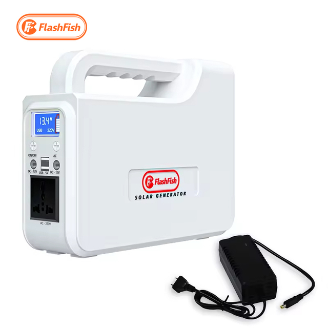 300W 200Wh LiFePO4 Portable Power Station Solar Generator with MPPT Controller Rechargeable Home Car Use Solar Panel Compatible