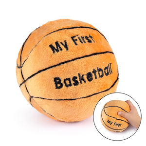 A315 hochet de <span class=keywords><strong>basket</strong></span>-ball en peluche pour bébé, contenu d'apprentissage, excellent cadeau pour tout-petits, filles et garçons, jouets de <span class=keywords><strong>basket</strong></span>-ball en peluche personnalisés - Product Image 2