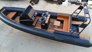 Funsports RIB 760 Sport Yacht Bateau Gonflable Rigide Coque en Aluminium Dérive à Grande Vitesse Surf Pêche Capacité de 14 Personnes - Product Image 5