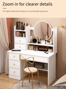 Nuovo Design mobili per la casa camera da letto mobili in legno a specchio comò con specchio - Product Image 6