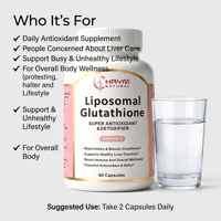 Capsules de glutathion liposomal OEM/ODM pour un soutien antioxydant et détoxifiant puissant, compléments alimentaires pour la santé immunitaire