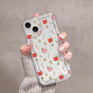 Coque de <span class=keywords><strong>téléphone</strong></span> pour iPhone 16/15/14 Pro Max, <span class=keywords><strong>thème</strong></span> de Noël avec des explosions d'animaux, pour iPhone 13, 12/11, protection intégrale XS/XR, souple, protection 360° - Product Image 4