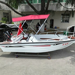 Hoogwaardige recreatieve buitenboordboten voor watersport, kleine huishoudelijke speedboten met dikke aluminium rompen - Product Image 2