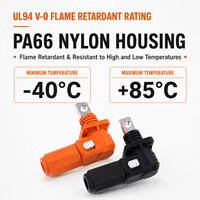 Connecteur ES haute intensité 250A 1500V DC, norme CE, étanche IP67, prise de batterie pour système ESS