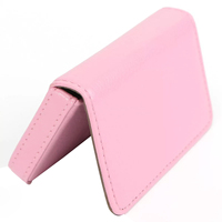Porte-cartes de visite en cuir de haute qualité avec logo personnalisé, nouveau design