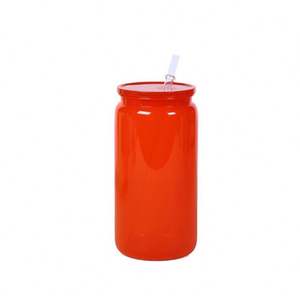 <b>Christmas</b> Colors Blank 16Oz Plastic Can Autumn Winter Colorful Beer Plastic - Product Image 1