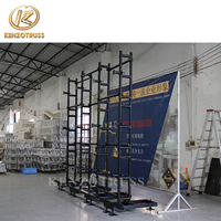 Truss Aluminium untuk Layar LED, Penyangga Lantai, dan Penopang Truss