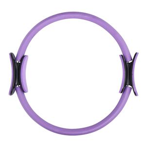 <span class=keywords><strong>Pilates</strong></span> Fitness Ring Poignées rembourrées en mousse Cercle d'exercice de résistance flexible pour se concentrer sur la tonification de l'intérieur des cuisses, des <span class=keywords><strong>bras</strong></span> et du noyau - Product Image 2