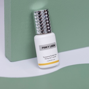 Pegamento para Extensión de Pestañas Transparente de Secado Rápido de 0.5-1 Segundos, Profesional, de Baja Humedad, con Logotipo Personalizado Pinky Leem, Resistente al Agua - Product Image 1