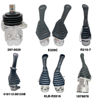 Vanne de commande pilote d'excavatrice E320C 1659569 Poignée de commande de joystick