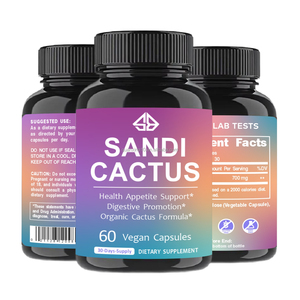 Compléments alimentaires à base d'extrait de cactus pour adultes, améliorent l'immunité et la digestion, 60 capsules - Product Image 2