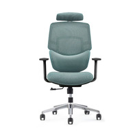 Chaise de bureau exécutive à dossier haut réglable en tissu, base rotative en acier inoxydable, design moderne, confort de haute qualité, garantie 10 ans
