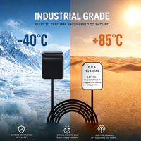 Antena GNSS de Alta Precisión al por Mayor de Fábrica, Ganancia de 28dBi, Conector SMA Macho, Cable RG174 de 3m, Antena GPS Automotriz Impermeable