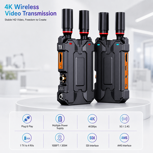 Émetteur-récepteur de transmission vidéo sans fil professionnel 4K avec interfaces doubles SDI + HDMI pour les commutateurs de production en direct - Product Image 1