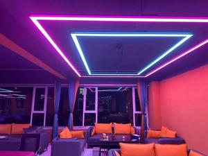 ハニカム型商業用工業用照明オフィスショッピングモール六角LED天井灯ジム用 - Product Image 5
