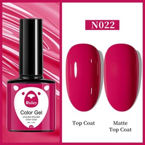 Vernis à ongles en gel rouge 7,3 ml, vernis en gel pour <span class=keywords><strong>manucure</strong></span>, art des ongles, base, couche de finition, lampe UV, semi-permanent, vernis UV - Product Image 2