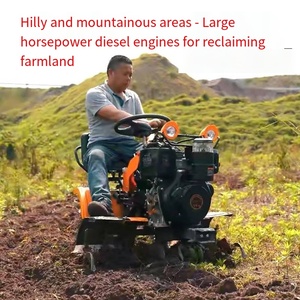 La motozappa diesel montata sul <span class=keywords><strong>trattore</strong></span> viene utilizzata <span class=keywords><strong>per</strong></span> la fabbricazione di solchi nei campi agricoli - Product Image 6