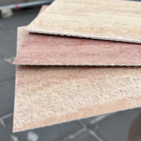 Tuiles en pierre souple moderne MCM, travertin, terre battue, 3D, briques de parement pour murs extérieurs, revêtement de maison