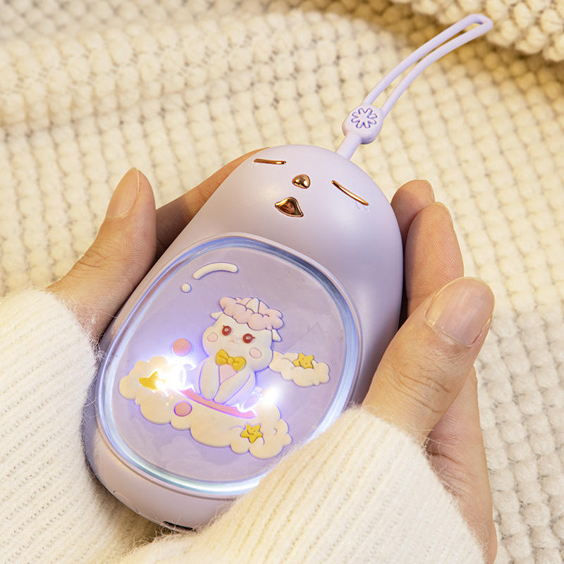 Unicornio [Luz de Calentamiento y Respiración de Segundo Nivel] [Morado]