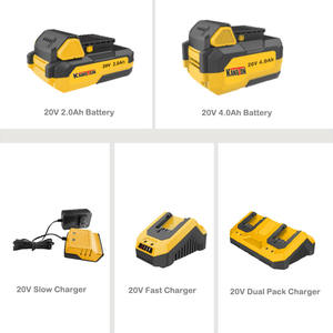 Lijadora rotativa inalámbrica de 20V con recolección de polvo, lijadora eléctrica con puerto de polvo, lijadora alimentada por batería portátil - Product Image 4