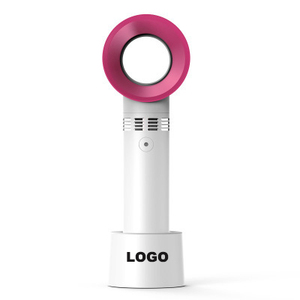 Ventilateur de bureau portable USB sans pales, nouveau design 2024, avec logo personnalisé, idéal pour le voyage et le bureau, trois vitesses - Product Image 1