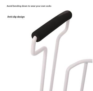Adjustable 35.5-Inch Long Plastic Handle Shoe Horn Comfortable <b>Sock</b> Remover Aid for Seniors Disabled Ultimate Dressing Aid - Product Image 5