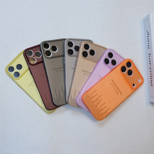 Fundas Traseras Ultrafinas Mate de TPU Originales de Fábrica para iPhone 17 Pro Max/16E/15 Pro/14 <span class=keywords><strong>Plus</strong></span>/13 Mini/Xs Max/XR - Product Image 4