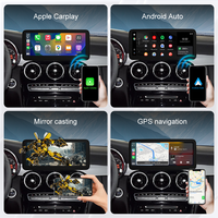 Radio Multimedia Inalámbrica CarPlay Android Auto con Pantalla Linux de 12.3'' para Mercedes Benz NTG4.0/4.5/5.0 GLA CLA GLC W205 W176 W212