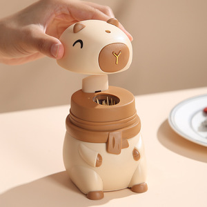 Kapibala Toothpick Holder Plastic Cute Animal Design For Home Use - Product Image 4