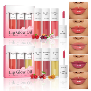 Huile à lèvres teintée nourrissante végétalienne aux fruits, marque privée en gros MLM, Aceite Labial - Product Image 1