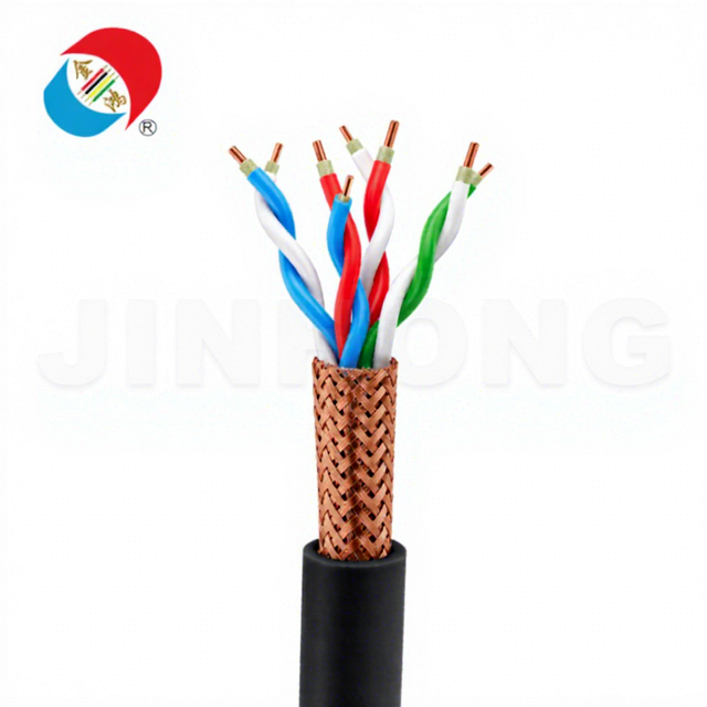 GB Standard NH-DJYJVP Fire Resistant Twisted Pair Shielded Computer Cable Multi Pairs for Industrial Automation System