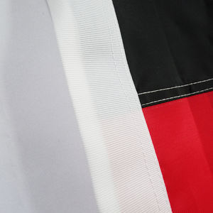 علم ألمانيا 2026 مقاس 3×5 قدم مطرز من البوليستر، راية مطبوعة رقميًا للزينة الخارجية، متوفر بالجملة حسب الطلب - Product Image 4