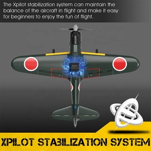 Volantexrc ZERO aerobatic 4CH wingspan 400mm Gyro stabilization วิทยุควบคุมเครื่องบินรบใบปลิวสำหรับแฟนเครื่องบิน761-15 - Product Image 4