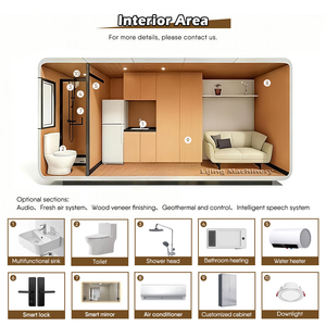 Cápsula Móvil HUISHENG - Cápsula Espacial de Lujo Prefabricada e Impermeable para Glamping, Uso en Exteriores, Oficina y Almacén - Product Image 3