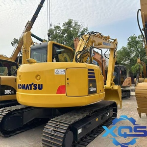 Excavatrice hydraulique Komatsu PC128 d'occasion, 12 tonnes, modèle 2022, avec moteur, PLC, boîte de vitesses, pompe et composants d'origine - Product Image 3