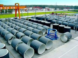 Tuberías de Hormigón Pretensado PCCP, Cilindro de Acero Reforzado, Tubería de Empuje para Microtúneles con Productos de Fibra de Vidrio y Anillo de Extremo de Espiga - Product Image 5