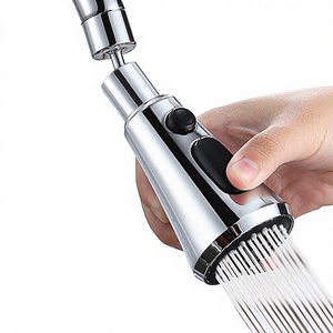 <span class=keywords><strong>Robinet</strong></span> de <span class=keywords><strong>cuisine</strong></span> classique moderne en laiton, à poignée unique, monotrou, 3 modes, <span class=keywords><strong>avec</strong></span> <span class=keywords><strong>douchette</strong></span> extractible - Product Image 3